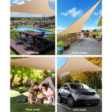 Shade Sun Shade Heavy Duty 5x5x5m triangle Shade Sail Cloth Shade cloth Triangle