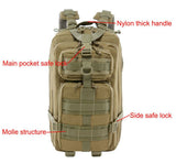Backpack Durable Many Pockets Bag excursions Outdoors Camping