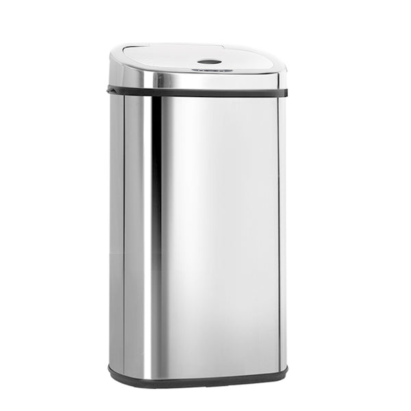 Rubbish Bin 50L Stainless Steel Motion Sensor