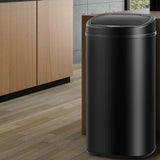 Rubbish Bin 68L Motion Sensor- Black