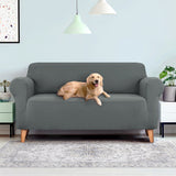 Sofa Cover Elastic Stretchable Couch Covers Lounge  protector Grey 3 Seater