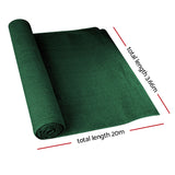 Shade Sun Shade Cloth Shadecloth Sail Roll Mesh 3.66x20m 100gsm Green