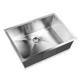 Sink 600 X 450MM Kitchen Sink Laundry Under/Topmount Sinks Laundry Bowl Silver