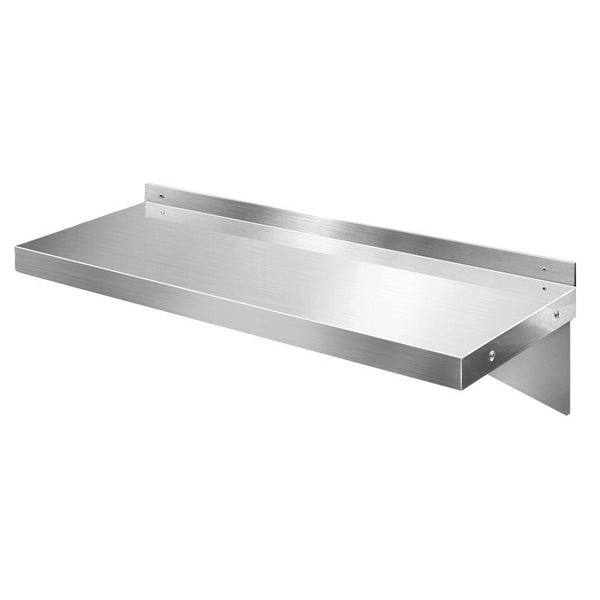 Wall Shelf in Stainless Steel Kitchen Shelves Mounted shelf Display 900mm