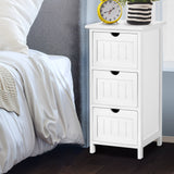 Bedside Table Awesome Designs- White