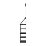 Coat Stand Hallway Shoe Rack Storage Shelves Black