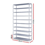 Shoe Storage 160cm Practical Adjustable Stackable Shoe Rack Tall