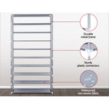 Shoe Storage 160cm Practical Adjustable Stackable Shoe Rack Tall