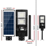 Solar Lights with Leds And Remote Street Flood Light Motion Sensor Automatic Outdoor Garden Lamp Lights 120W