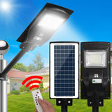 Solar Lights with LED Solar Street Flood Light Motion Sensor Remote Outdoor Garden Lamp Lights 90W