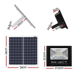 Solar Light Street remote controlled Flood Light Security Light 60W