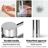 Tap Water Tap kitchen Basin Mixer Tap Faucet Silver k