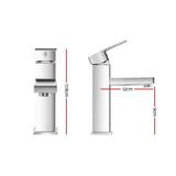 Tap Water Tap Kitchen laundry tap Basin Mixer Tap Faucet Bathroom Vanity Counter Top WELS Standard Brass Silver