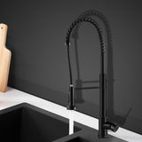 Tap Water Tap practical with Pull Out system Kitchen Tap Mixer Basin Taps Faucet Vanity Sink Swivel Brass  In Black --