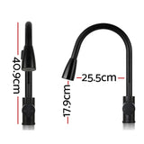 Tap water with Pull-out Mixer Tap Black. Faucet k