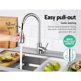 Tap water tap with Pull-out Mixer TapFaucet Tap - Silver k