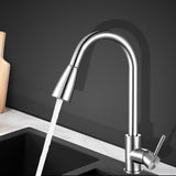 Tap water tap with Pull-out Mixer TapFaucet Tap - Silver k