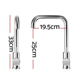 Water Tap Mixer Tap Kitchen Faucet Tap Swivel  WELS Silver