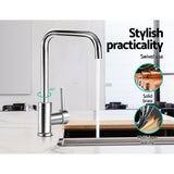 Water Tap Mixer Tap Kitchen Faucet Tap Swivel  WELS Silver