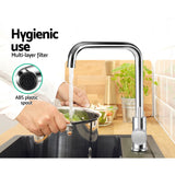 Water Tap Mixer Tap Kitchen Faucet Tap Swivel  WELS Silver