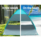 Pop Up Beach Tent Camping Hiking Sun Shade Fishing Shelter