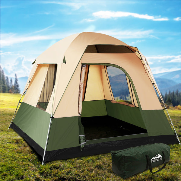 Tent Family Camping Tent Beach Tents Ripstop Green