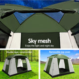 Tent Camping Easy fast set up Big Family Size Pop up Tents Family Hiking Dome