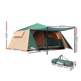Tent Easy Set Up Camping Tent 8 Person Pop up Tents Family Hiking Dome Camp --
