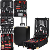 Storage box tool Portable 815 pcs Tool Kit Trolley Case Mechanics Box Toolbox Portable DIY Set BK