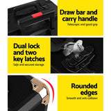 Storage box tool Portable 815 pcs Tool Kit Trolley Case Mechanics Box Toolbox Portable DIY Set BK