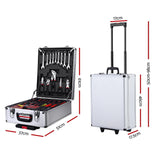 Storage box tool Portable 785 pcs Tool Kit Trolley Case Mechanics Box Toolbox Portable DIY Set SL