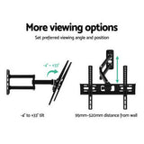 Tv Stand Display Holder Fits 23 inch to 55 inch TV Wall Mount Bracket Tilt Swivel Full Motion Flat Slim LED LCD 23 inch to 55 inch