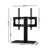 TV Stand Display Holder for 32” to 50” Tv Stand Mounted Metal Holder