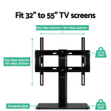 TV Stand Display Holder for 32” to 50” Tv Stand Mounted Metal Holder