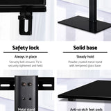 TV Stand Display Holder for 32” to 50” Tv Stand Mounted Metal Holder