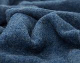 Throw blanket Quality 100% New Zealand wool - Navy 200 x 140 cm Wool Blanket