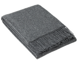 Throw blanket Quality Blend Merino Wool - Slate 200 x 140 cm Wool Blanket - See Details