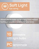 Mirror Lights sets to put on Vanity and make LED Makeup with 3 Color Modes Lights with 10 Dimmable Bulbs (Mirror Not Included)