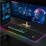 Mouse pad with 14 lighting modes RGB light  Extra Large 80CM