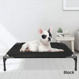 Pet Bed Elevated  (M Black) 81 x 63.5 x 18cm