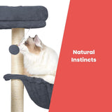 Tower 155cm Fun and comfy Scratching Post kitten Tree