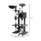 Tower 155cm Fun and comfy Scratching Post kitten Tree