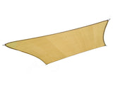 Shade Sun Shade Heavy Duty 3 x 2.5m Rectangular Shade Sail  - Sand
