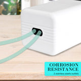 Fish Tank bubbles accessory Air Pump Oxygen and two Outlet 180L/H 4W -D/F
