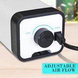 Fish Tank bubbles accessory Air Pump Oxygen and two Outlet 180L/H 4W -D/F