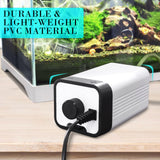 Fish Tank bubbles accessory Air Pump Oxygen and two Outlet 180L/H 4W -D/F