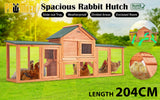Cage Big  204x45x85cm  2 Storey Large  Run wooden