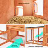 Cage Big  204x45x85cm  2 Storey Large  Run wooden