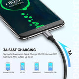 Fast Charging Cable USB A to C Quick Charging Cable 2M