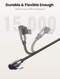 Cable 90 Degree USB-C to iPhone 8-pin Cable 2M